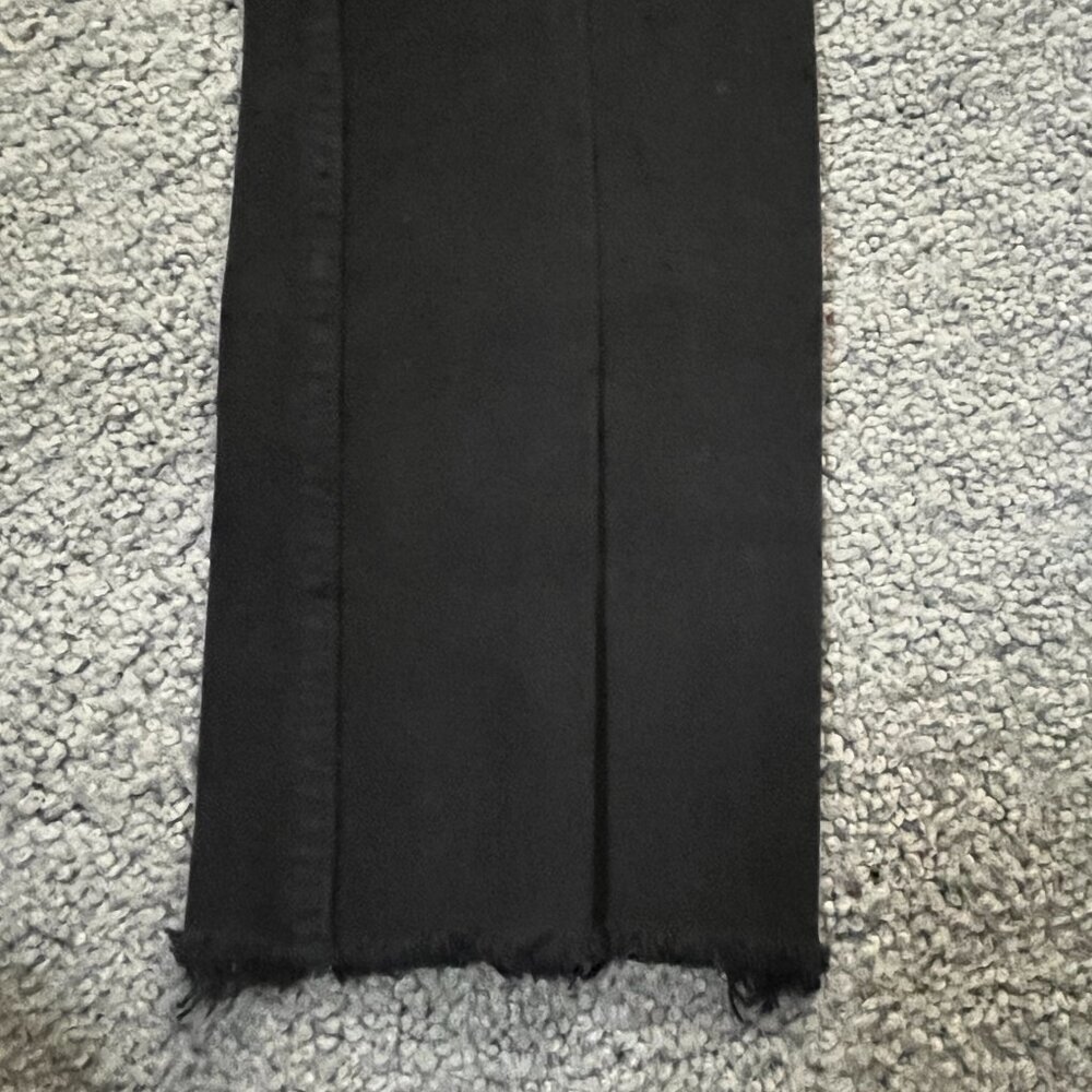 REFORMATION X LEVI'S REPURPOSED UPCYCLED REDESIGNED BLACK JEANS  FITTED  EUC  27 - Picture 10 of 15